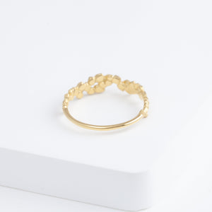 Whisper light brown diamond ring