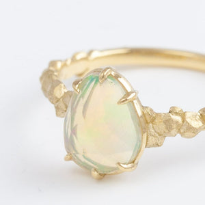 Whisper one-of-a-kind opal ring
