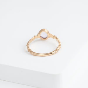 Whisper one-of-a-kind pink sapphire ring