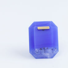 Load image into Gallery viewer, EDITIONS blue agate earrings
