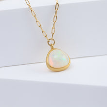Load image into Gallery viewer, Editions One-of-a-kind crystal opal necklace
