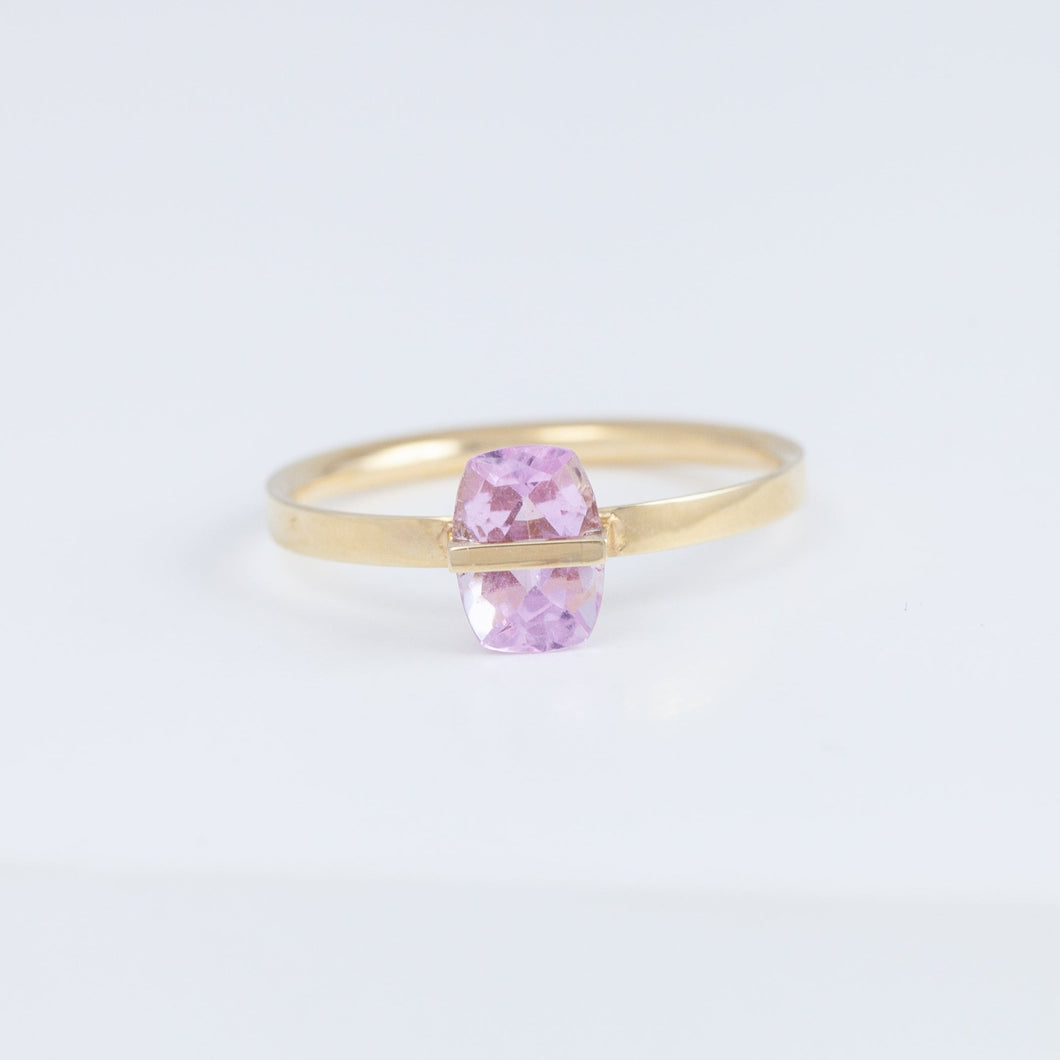 Band one-of-a-kind imperial topaz ring (No. 3950)