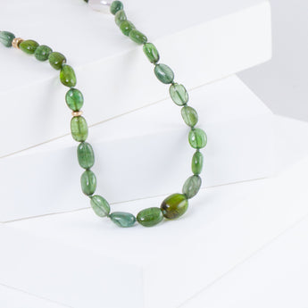 Nymbus green tourmaline necklace