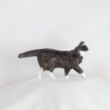 Load image into Gallery viewer, Ryoji Bannai - #1 Black and white walking cat
