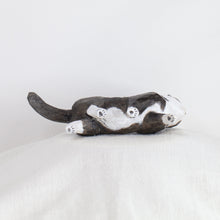 Load image into Gallery viewer, Ryoji Bannai - #1 Black and white walking cat
