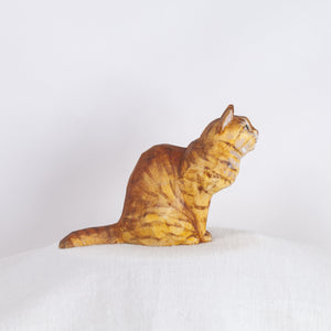 Ryoji Bannai - #9 Orange tabby sitting cat