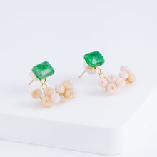 Load image into Gallery viewer, Fairy maw sit sit and pink opal earrings [Limited Edition]
