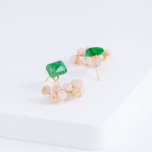 Load image into Gallery viewer, Fairy maw sit sit and pink opal earrings [Limited Edition]
