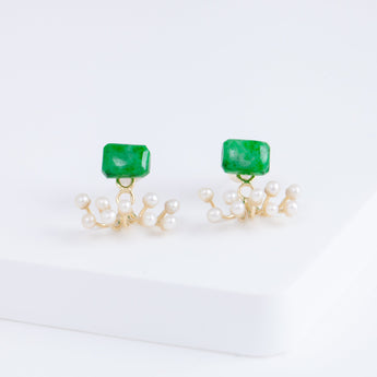 Fairy maw sit sit and pearl earrings [Limited Edition]