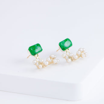Fairy maw sit sit and pearl earrings [Limited Edition]