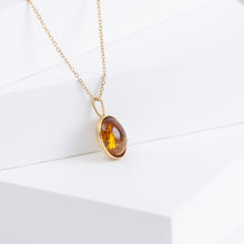 Load image into Gallery viewer, Octavia brown tourmaline necklace
