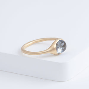 Maxi OOAK Yui aquamarine ring