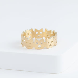 Cat iconic ring