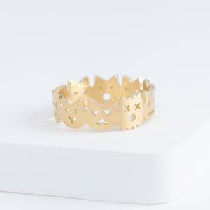 Cat iconic ring