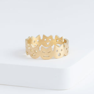 Cat iconic ring