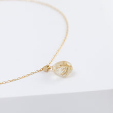Load image into Gallery viewer, Smiley rutilated quartz briolette bracelet
