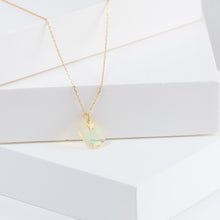 Load image into Gallery viewer, Opal smiley necklace
