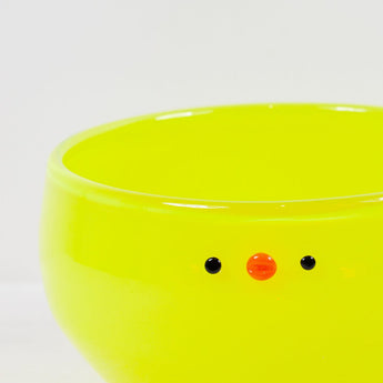 Shima Yukako - Yellow Chick Glass Bowl