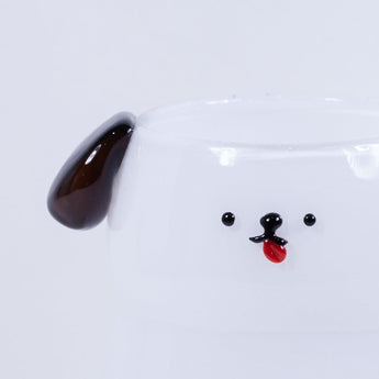 Shima Yukako - Black Ears Dog Glass
