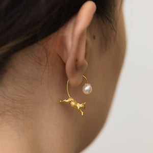 Cat tail earring - Kolekto 