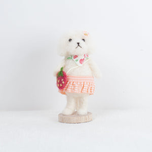 Fluffy - small Maltese doll