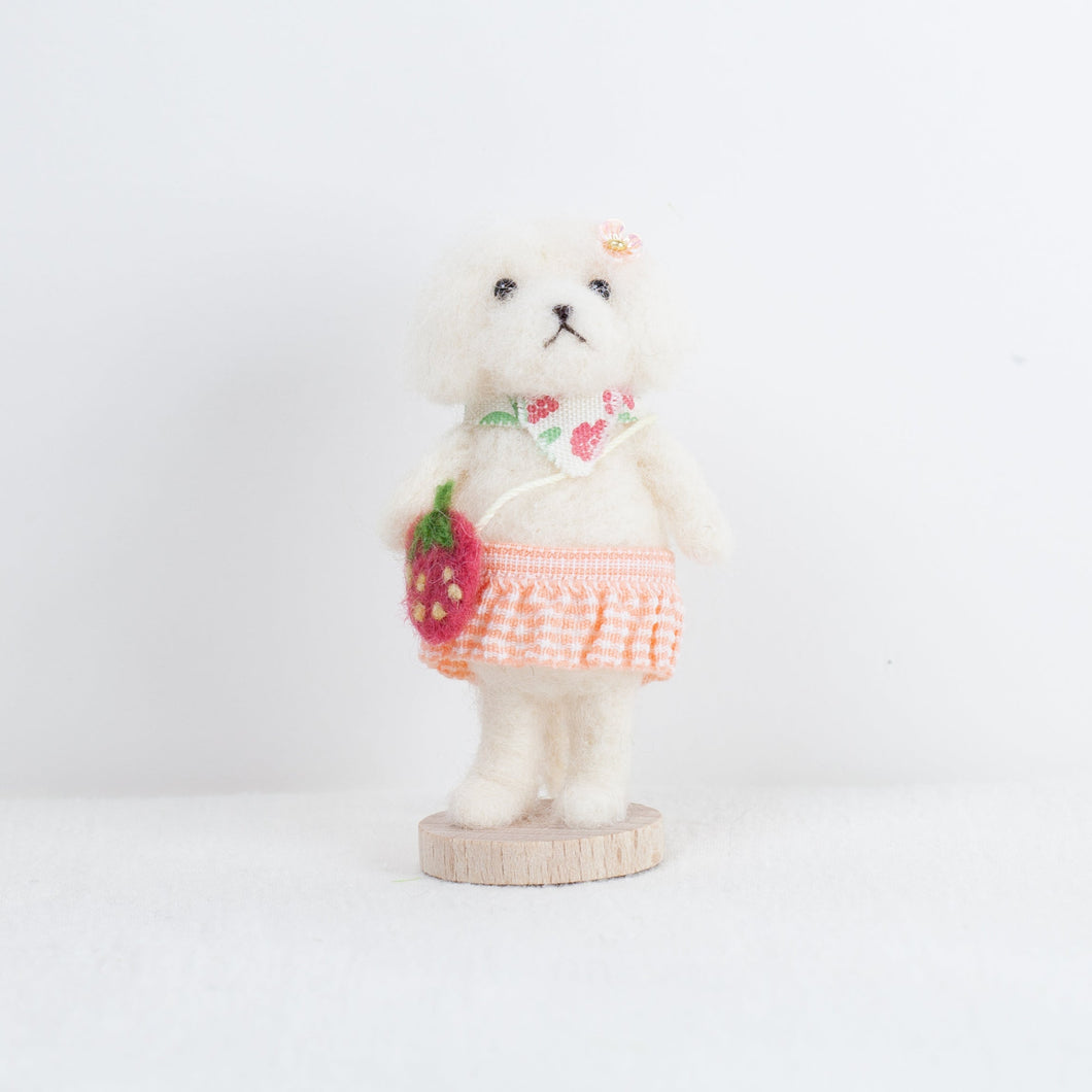 Fluffy - small Maltese doll