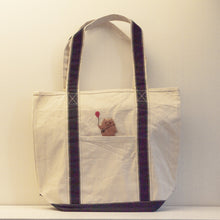 Load image into Gallery viewer, Fluffy - large Pomeranian tote bag

