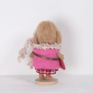 Fluffy - medium light brown Poodle doll [Kolekto Special]
