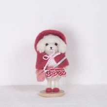 Load image into Gallery viewer, Fluffy - medium red poncho Poodle doll [Kolekto Special]
