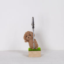 Load image into Gallery viewer, Fluffy - Poodle memo stand
