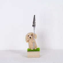 Load image into Gallery viewer, Fluffy - Dachshund memo stand
