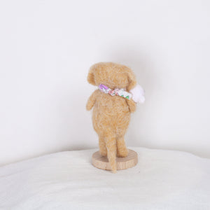 Fluffy - small Dachshund doll