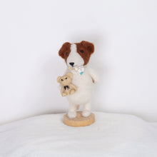 Load image into Gallery viewer, Fluffy - small Jack Russell Terrier doll
