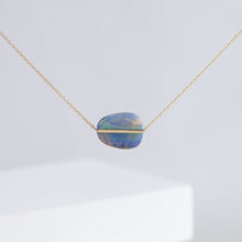 Load image into Gallery viewer, Band one-of-a-kind boulder opal necklace B
