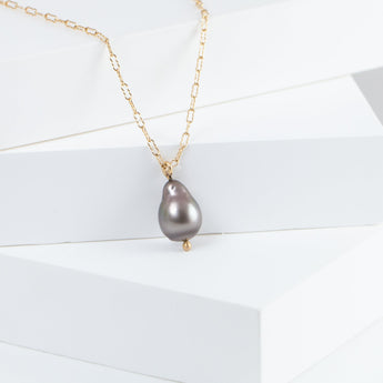Madison Tahitian pearl necklace