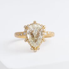 Load image into Gallery viewer, [Bespoke] Spread OOAK antique pear diamond ring
