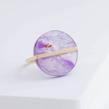 Load image into Gallery viewer, Slice amethyst ring
