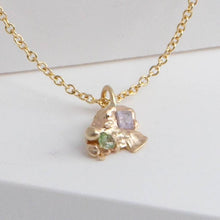Load image into Gallery viewer, One-of-a-kind sapphire nugget necklace
