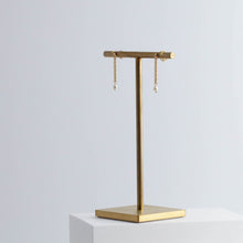 Load image into Gallery viewer, 14K Cleo chain earrings
