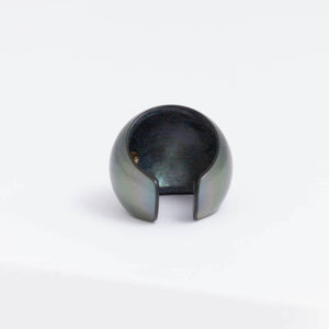 South sea black pearl ear cuff