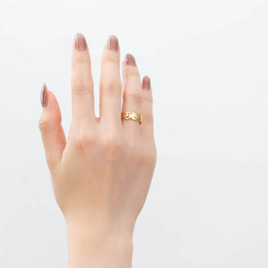 Cat iconic ring