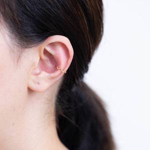 Repeat wave ear cuff (single)