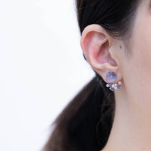 Load image into Gallery viewer, Fairy color changing fluorite and mixed stone earrings B [Limited Edition]
