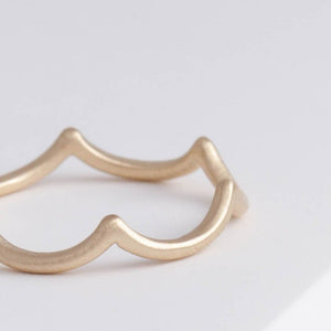 Pointed waves ring