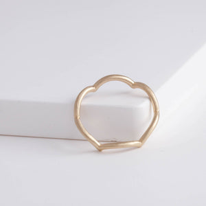 Pointed waves ring