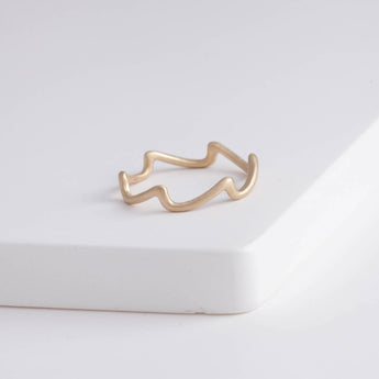 Slanted waves ring