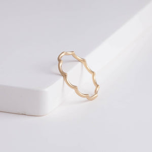 Pointed wavelets ring