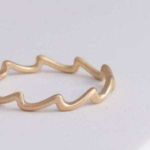 Slanted wavelets ring