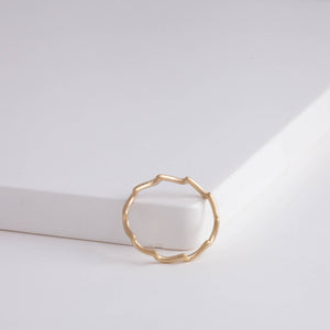 Slanted wavelets ring