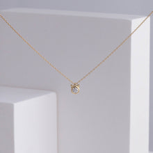 Load image into Gallery viewer, Cat diamond necklace
